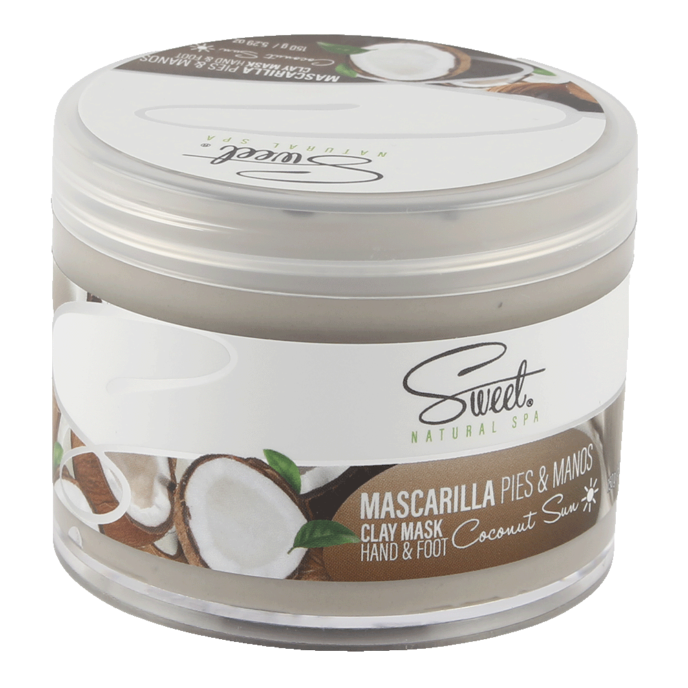 SWEET NATURAL SPA CLAY MASK 150g COCONUT SUN