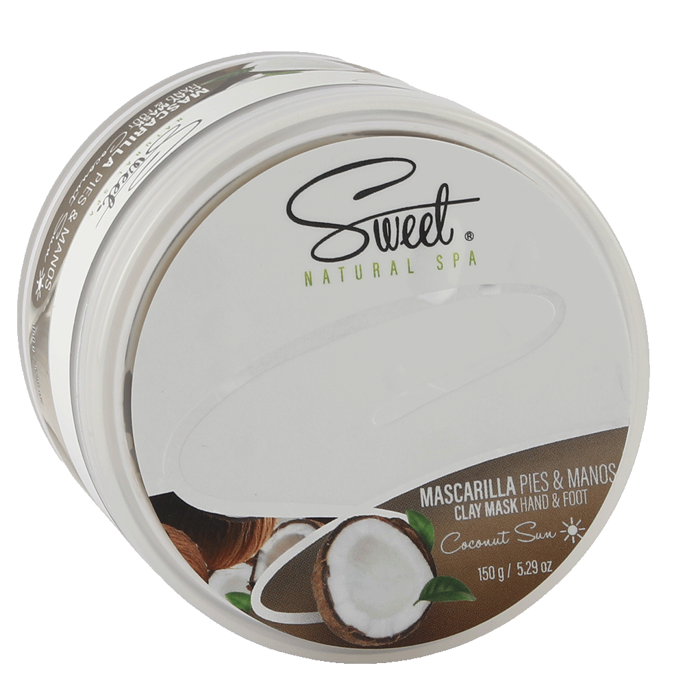 SWEET NATURAL SPA CLAY MASK 150g COCONUT SUN