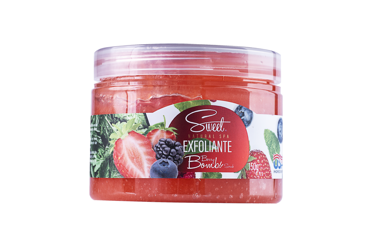 EXFOLIANTE 150g BERRY BOMB SWEET NATURAL SPA