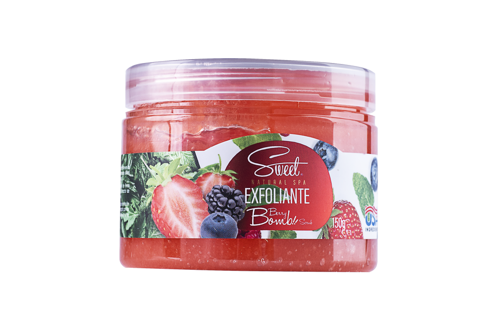 EXFOLIANTE 150g BERRY BOMB SWEET NATURAL SPA