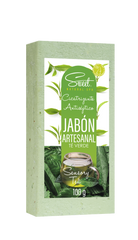 JABON ARTESANAL CICATRIZANTE / ANTISEPTICA  100g  Te Verde