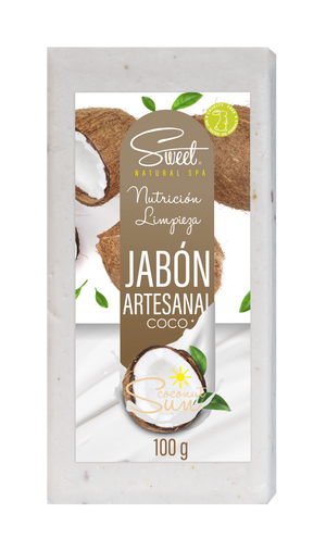 
                  
                    JABON ARTESANAL NUTRICION / LIMPIEZA  100g  Coco
                  
                