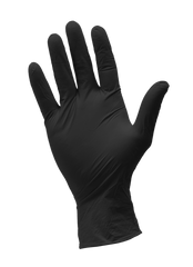 GUANTES DE NITRILO NEGRO CH chico 100pz
