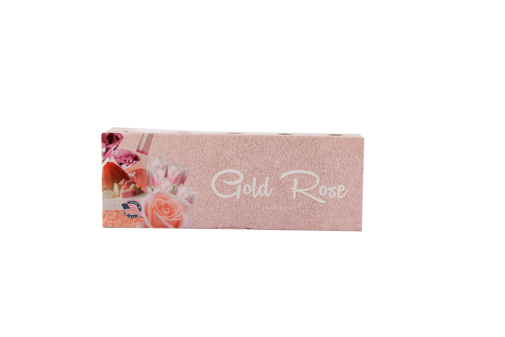GEL 1 PASO COLECCIÓN GOLD ROSE (colores gold rose) 5pz 10ml c/u