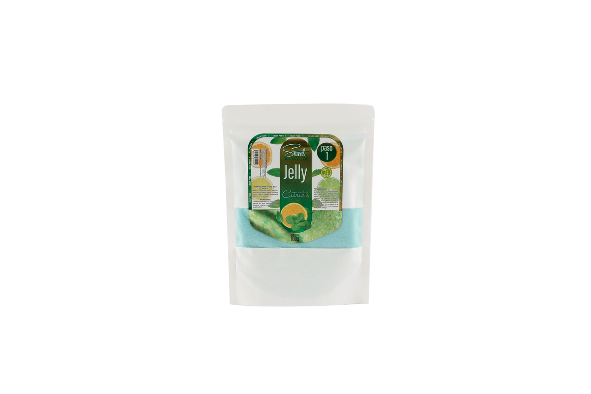 JELLY paso.1 100g + DILUYENTE paso.2 200g MINT  & CITRIC SWEET NATURAL SPA