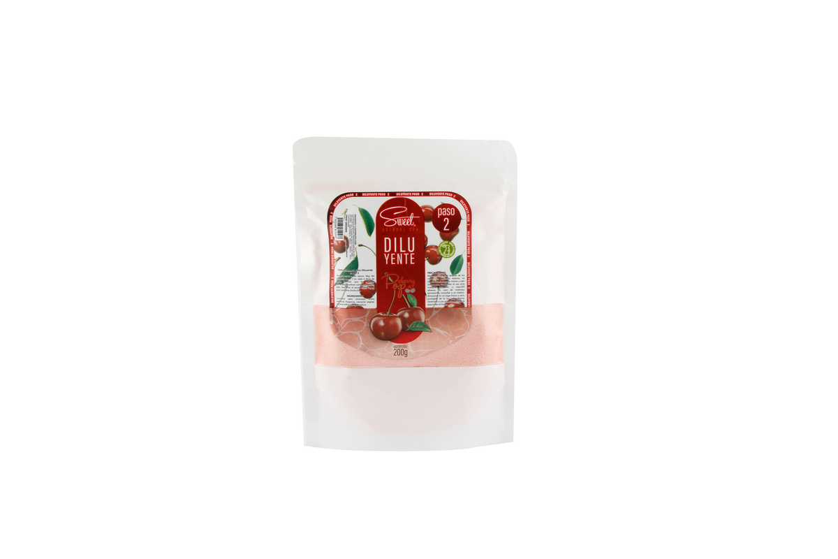 JELLY paso.1 100g + DILUYENTE paso.2 200 g CHERRY POP SWEET NATURAL SPA
