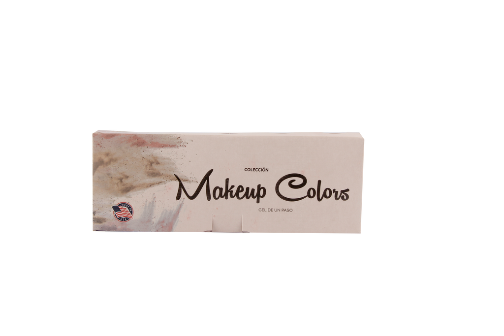 GEL 1 PASO COLECCIÓN MAKEUP COLORS (colores nude) 5pz 10ml c/u