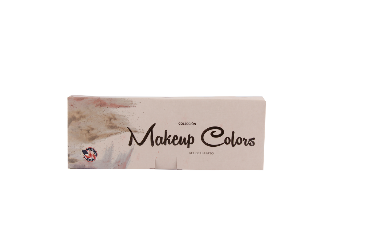 GEL 1 PASO COLECCIÓN MAKEUP COLORS (colores nude) 5pz 10ml c/u