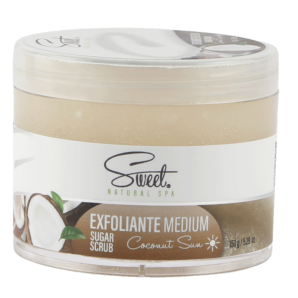 SWEET NATURAL SPA EXFOLIANTE SUGAR Medium 150g COCONUT SUN