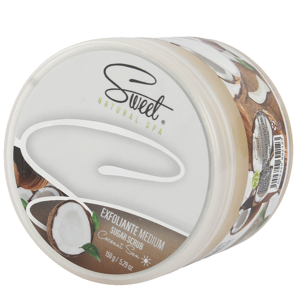 SWEET NATURAL SPA EXFOLIANTE SUGAR Medium 150g COCONUT SUN