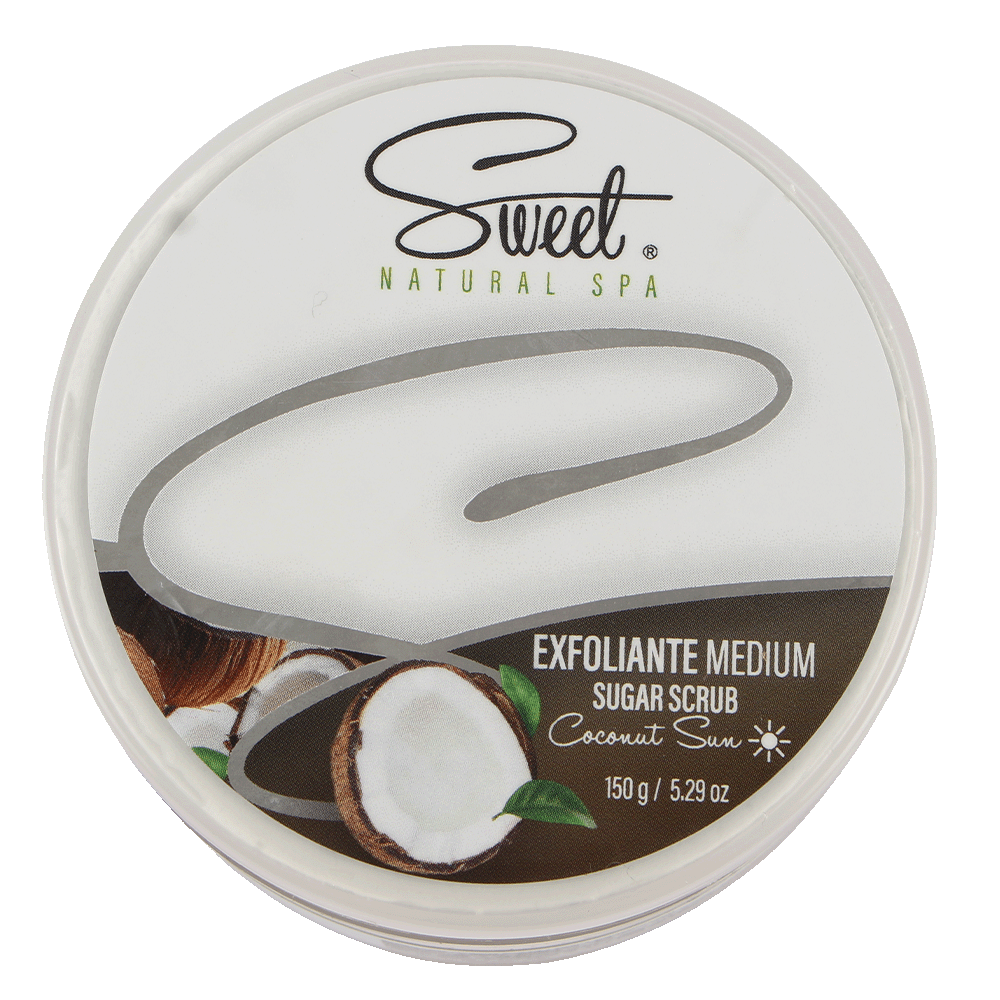 SWEET NATURAL SPA EXFOLIANTE SUGAR Medium 150g COCONUT SUN