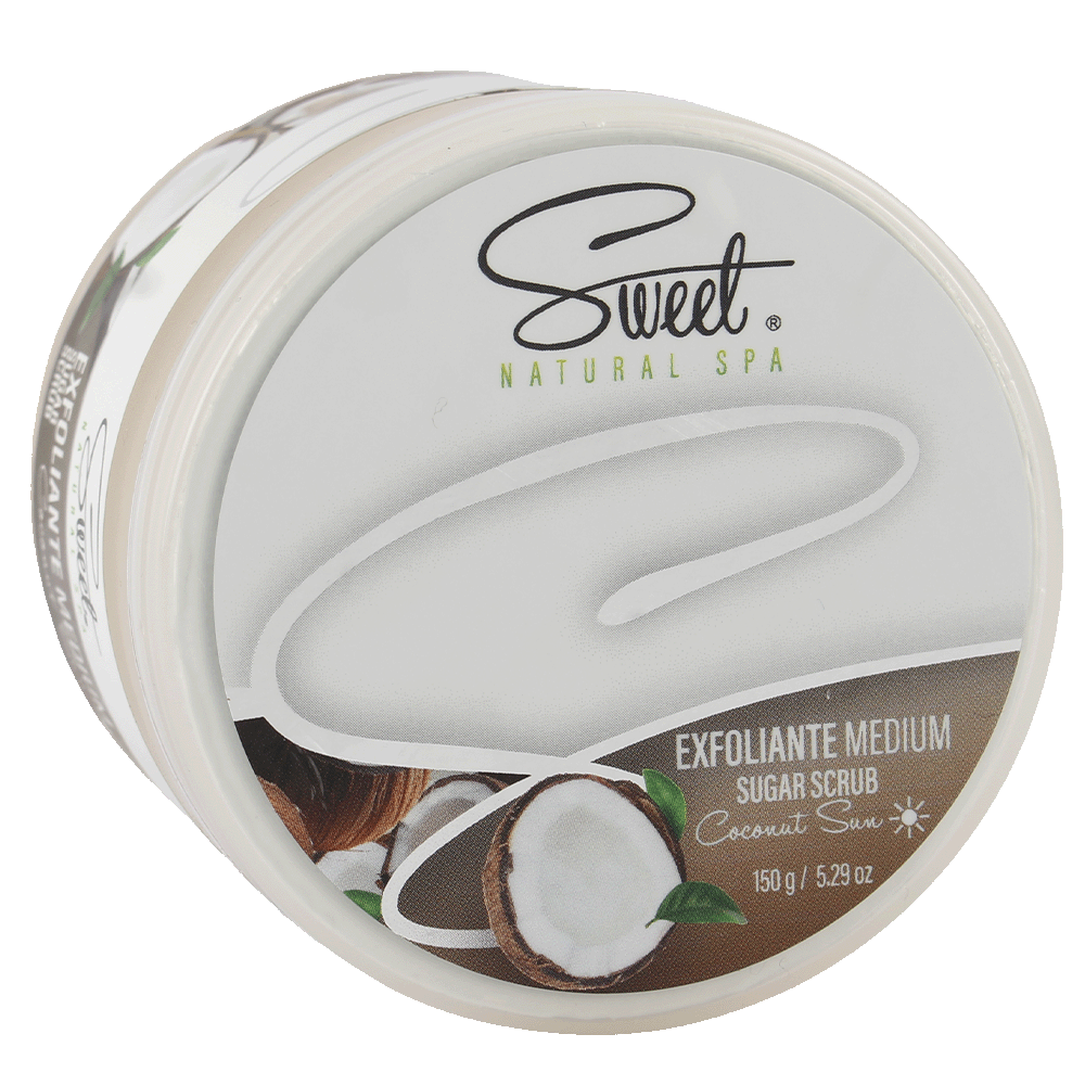 SWEET NATURAL SPA EXFOLIANTE SUGAR Medium 150g COCONUT SUN