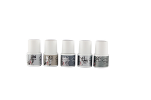 
                  
                    GEL 1 PASO COLECCIÓN SILVER GRAY (colores grises) 5pz 10ml c/u
                  
                