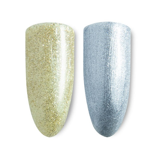 SWEET COLORS GEL 1 PASO COLECCIÓN PRECIOUS METALS (oro y plata) 2pz 10ml c/u