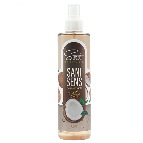 SWEET NATURAL SPA SANI SENS (Desinfectante) 300ml COCONUT SUN